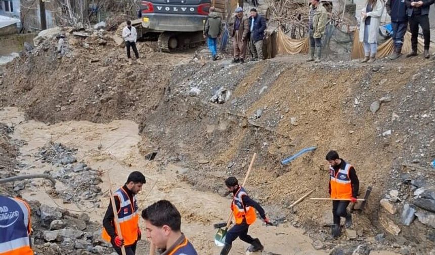 Selde onlarca hayvan telef oldu