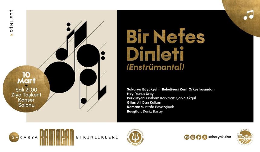 Kent orkestrası sahnede