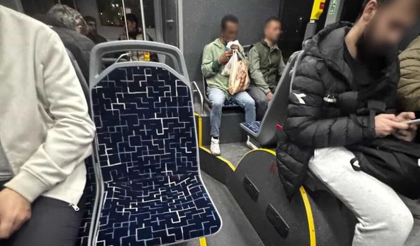 Sakarya'da yolculuk sırasında korkutan görüntüler