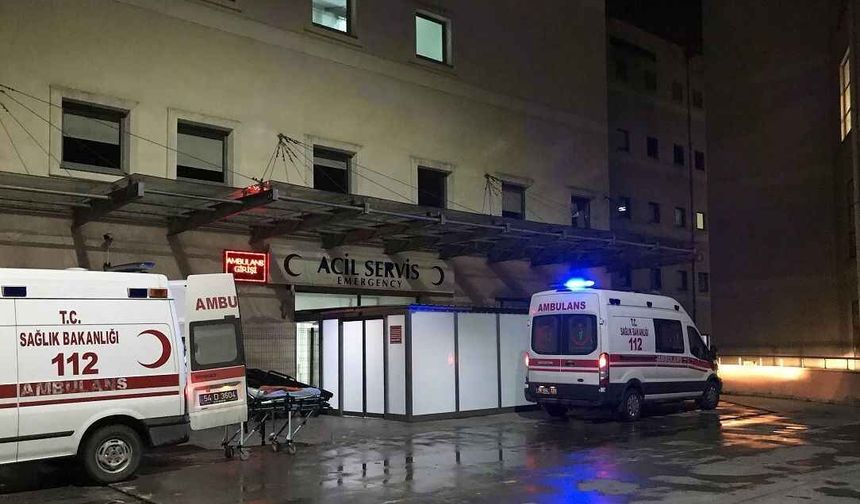 Karasu'da korkutan kaza