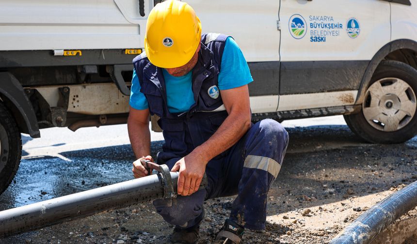 SASKİ'den kesintisiz içme suyu çalışması!