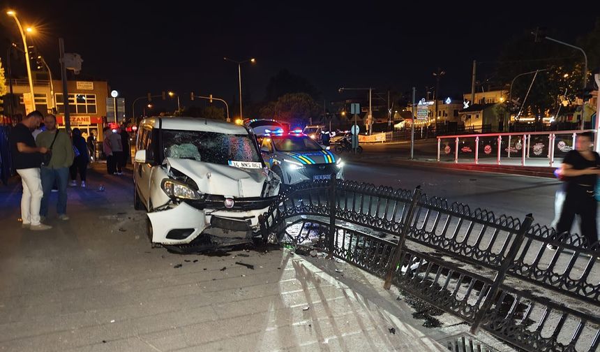 Şehrin göbeğinde feci kaza can aldı