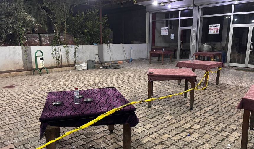 Çay ocağına silahlı saldırı
