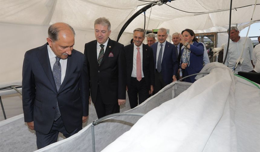 Üst düzey heyetten tesise çıkarma