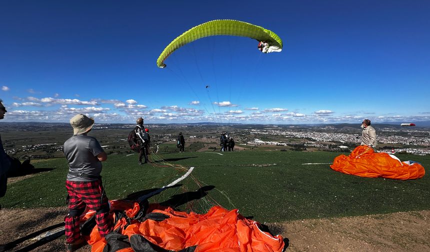 Yağmurun ardından güneş açtı, Kıran Tepe doldu taştı