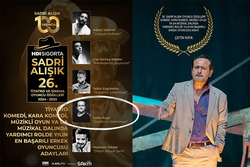 Cetin Kaya Sadri Alisik Tiyatro Sinema Oyunculari Odulleri F1