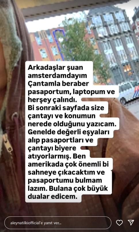 Aleyna Tilki Amsterdam Da Kapkaca Ugradi 19180328 5155 M