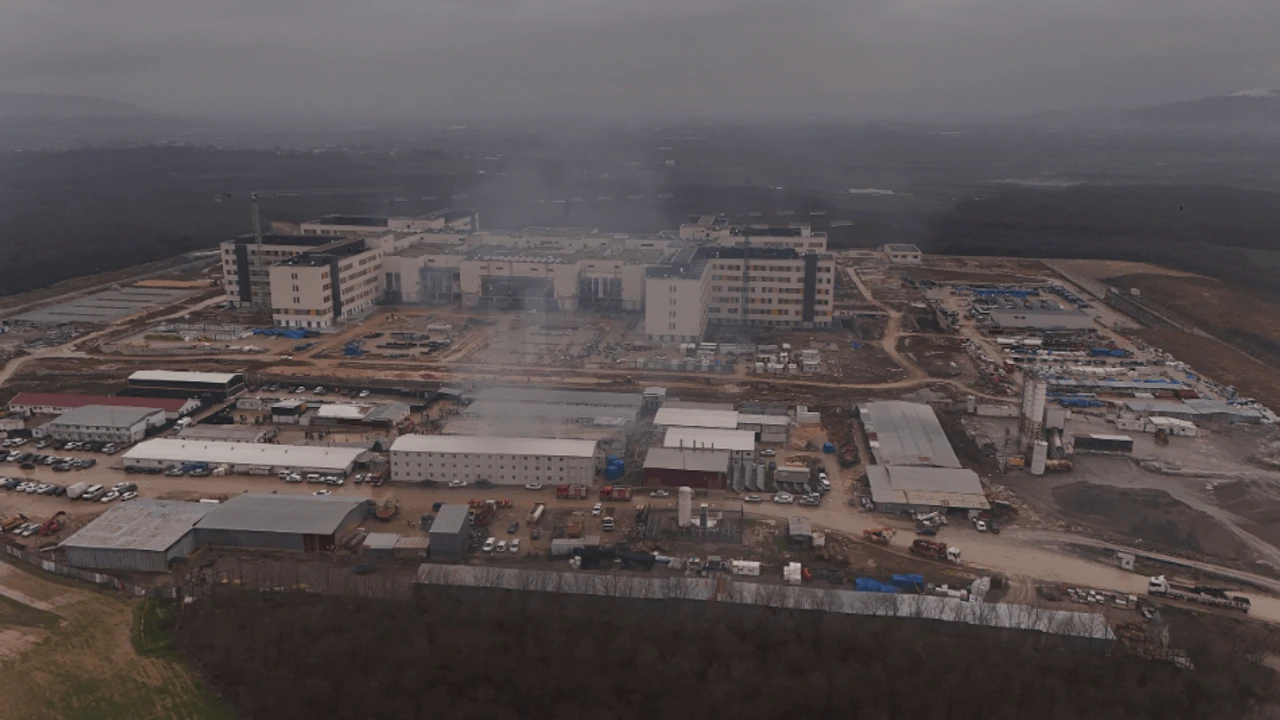 Şehir Hastanesi'nde korkutan yangın