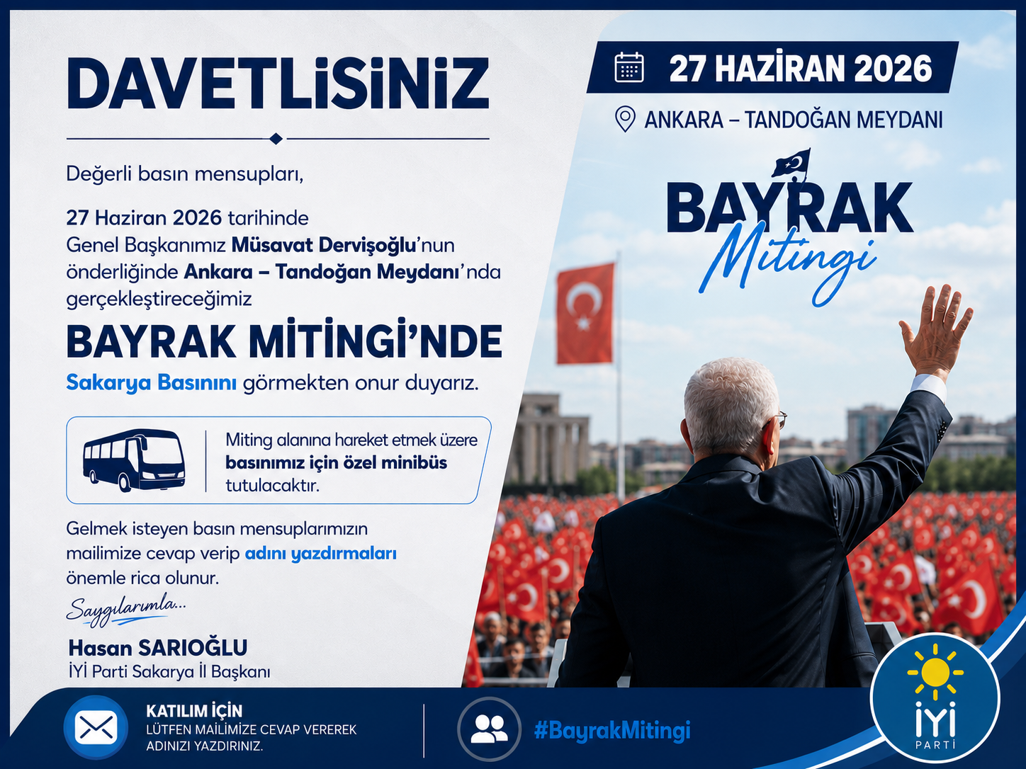 Sakarya Basını Davetiye (1)