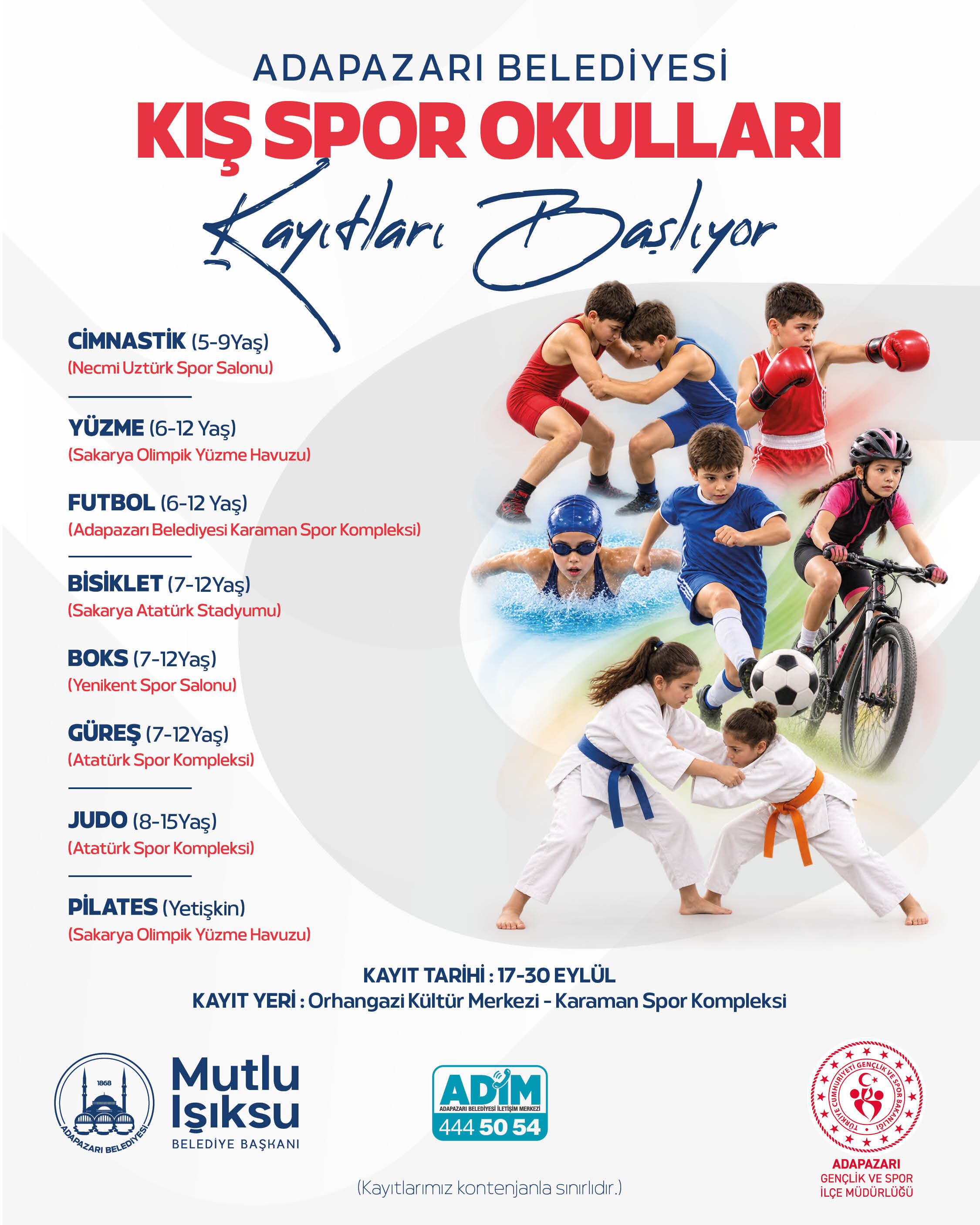 Kış Spor Okulları Kayıtları Sm